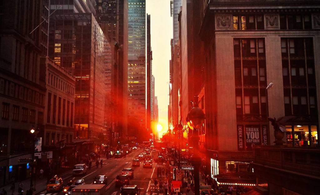 Manhattan sunset